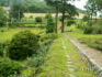 pohled od pomníku, fotodokumentace pořízena srpen 2006