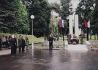 Odry, Park padlých - pohled na památník. 